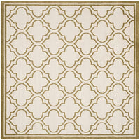 Safavieh Amherst Amt412A Ivory / Light Green Geometric Area Rug