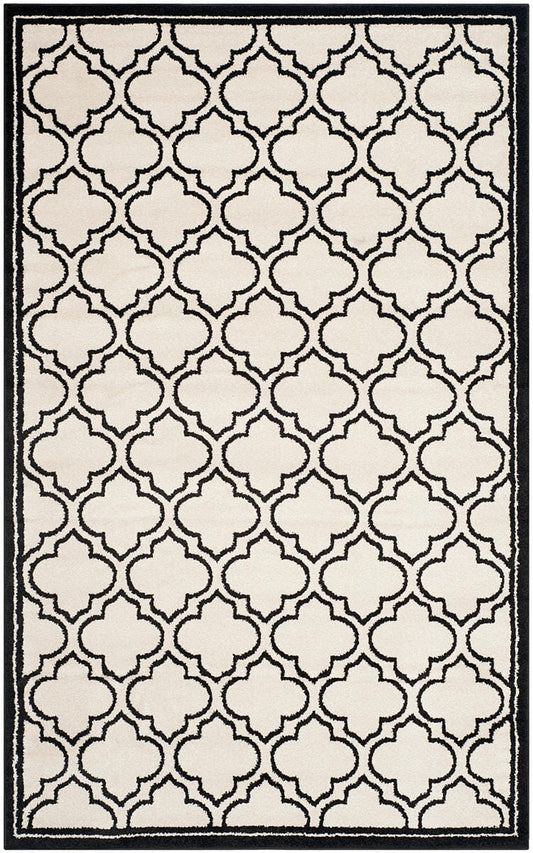 Safavieh Amherst Amt412D Ivory / Anthracite Geometric Area Rug