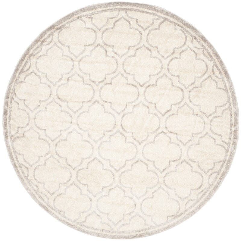 Safavieh Amherst Amt412E Ivory / Light Grey Geometric Area Rug