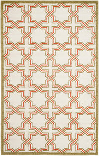 Safavieh Amherst Amt413A Ivory / Light Green Geometric Area Rug