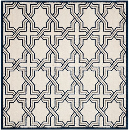 Safavieh Amherst Amt413M Ivory / Navy Geometric Area Rug