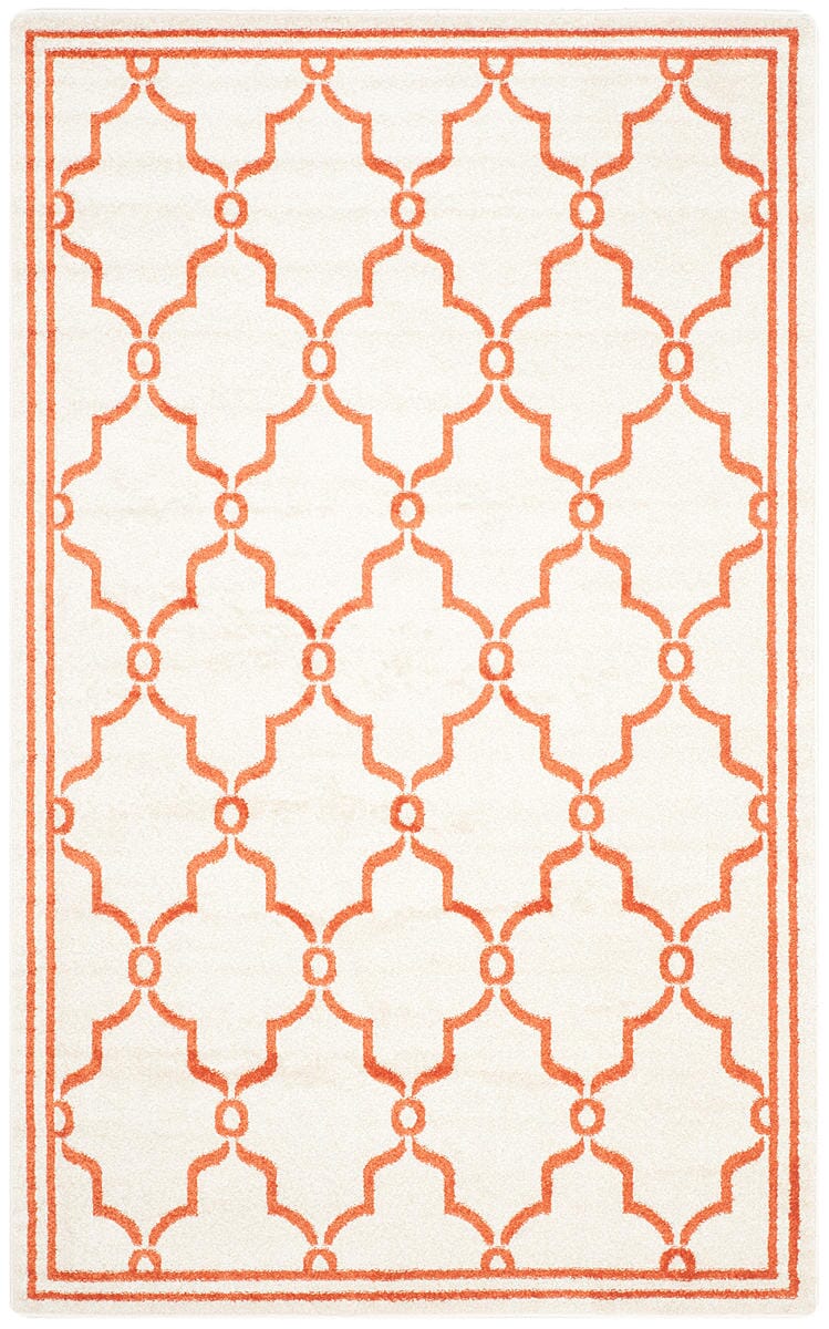 Safavieh Amherst Amt414F Beige / Orange Geometric Area Rug