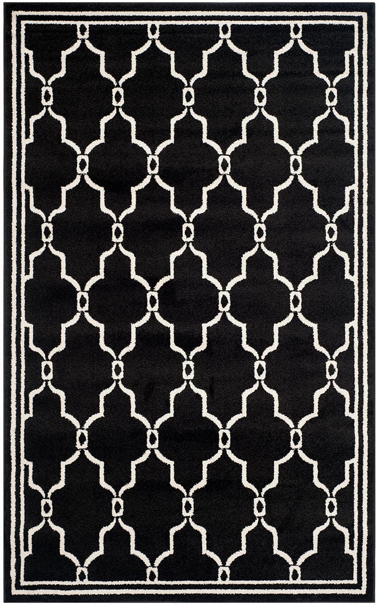 Safavieh Amherst Amt414G Anthracite / Ivory Geometric Area Rug