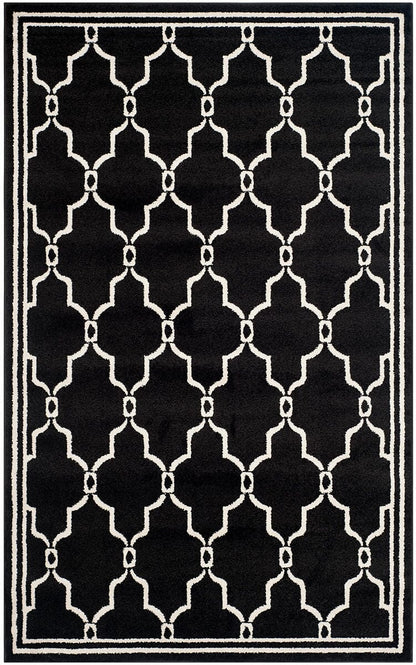 Safavieh Amherst Amt414G Anthracite / Ivory Geometric Area Rug