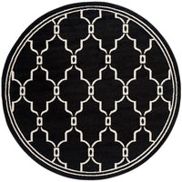 Safavieh Amherst Amt414G Anthracite / Ivory Geometric Area Rug