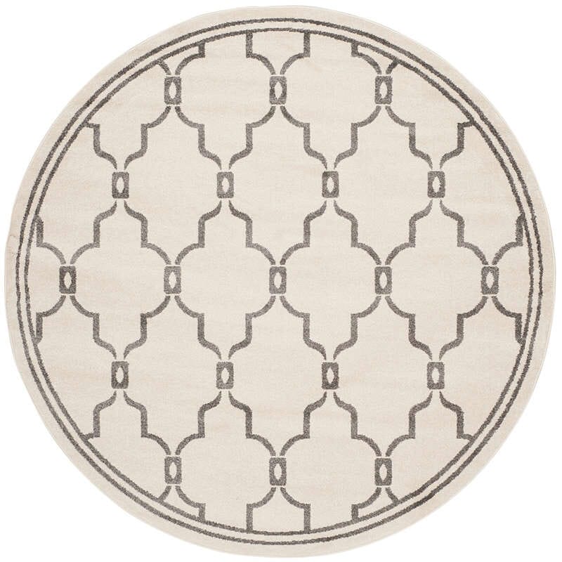 Safavieh Amherst Amt414K Ivory / Grey Geometric Area Rug