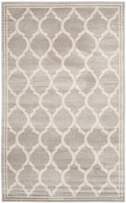 Safavieh Amherst Amt415B Light Grey / Ivory Geometric Area Rug