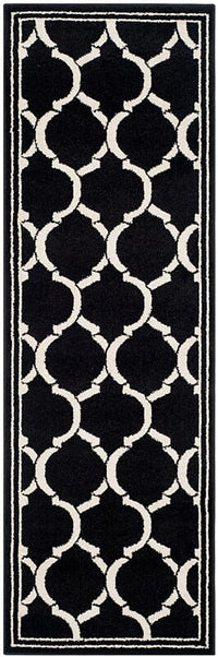 Safavieh Amherst Amt415G Anthracite / Ivory Geometric Area Rug