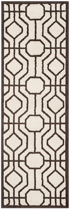 Safavieh Amherst Amt416J Ivory / Brown Geometric Area Rug