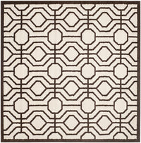 Safavieh Amherst Amt416J Ivory / Brown Geometric Area Rug