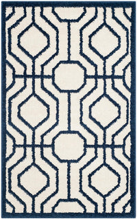 Safavieh Amherst Amt416M Ivory / Navy Geometric Area Rug