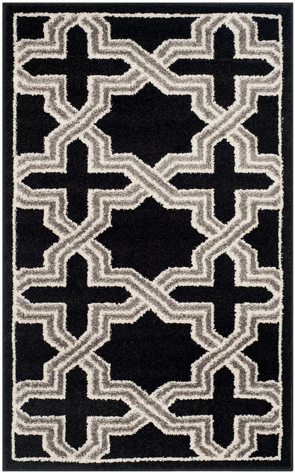 Safavieh Amherst Amt418L Anthracite / Grey Geometric Area Rug