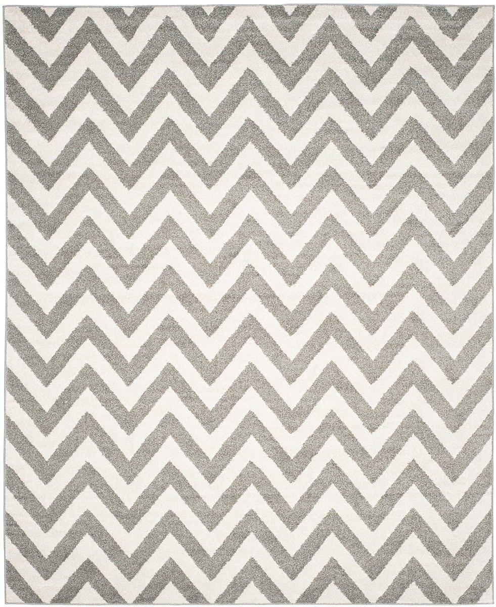 Safavieh Amherst Amt419R Dark Grey / Beige Chevron Area Rug