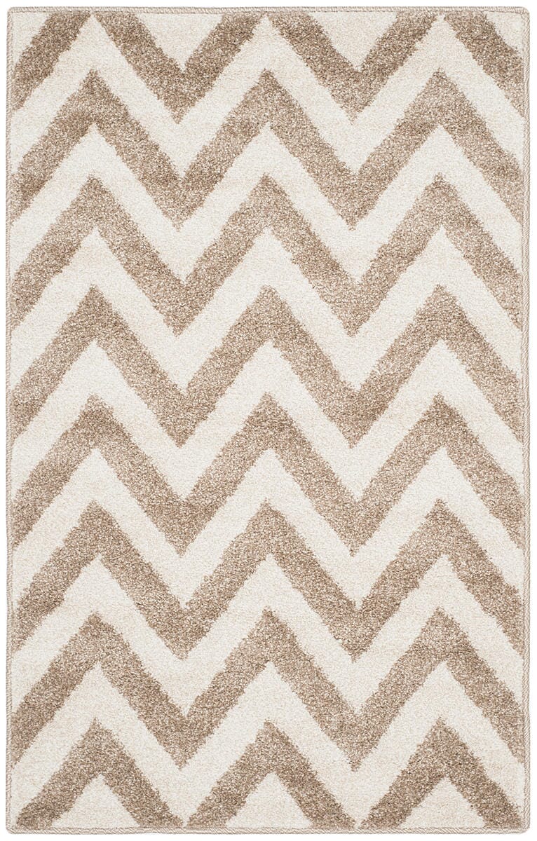 Safavieh Amherst Amt419S Wheat / Beige Chevron Area Rug