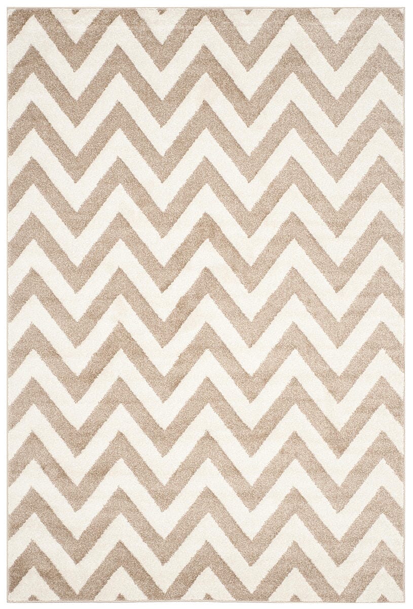 Safavieh Amherst Amt419S Wheat / Beige Chevron Area Rug