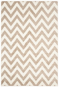 Safavieh Amherst Amt419S Wheat / Beige Chevron Area Rug