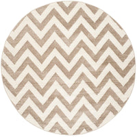 Safavieh Amherst Amt419S Wheat / Beige Chevron Area Rug