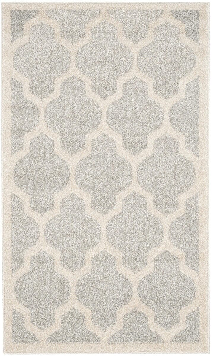 Safavieh Amherst Amt420B Light Grey / Beige Geometric Area Rug