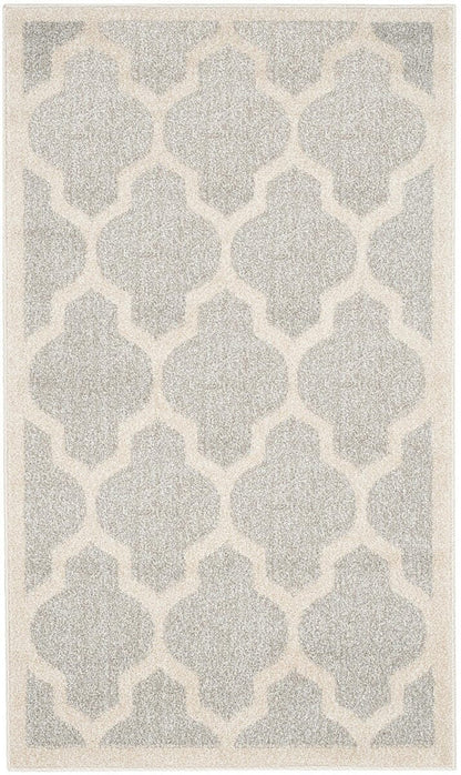 Safavieh Amherst Amt420B Light Grey / Beige Geometric Area Rug