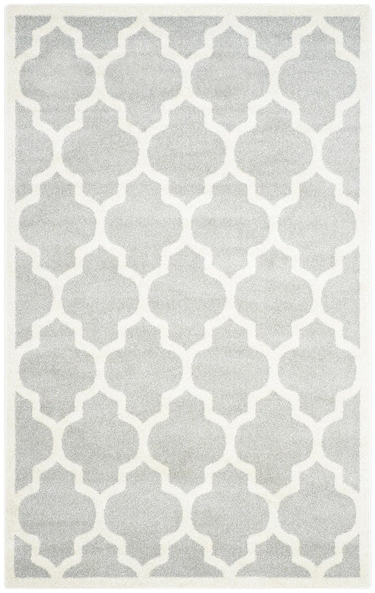 Safavieh Amherst Amt420B Light Grey / Beige Geometric Area Rug