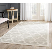 Safavieh Amherst Amt420B Light Grey / Beige Geometric Area Rug