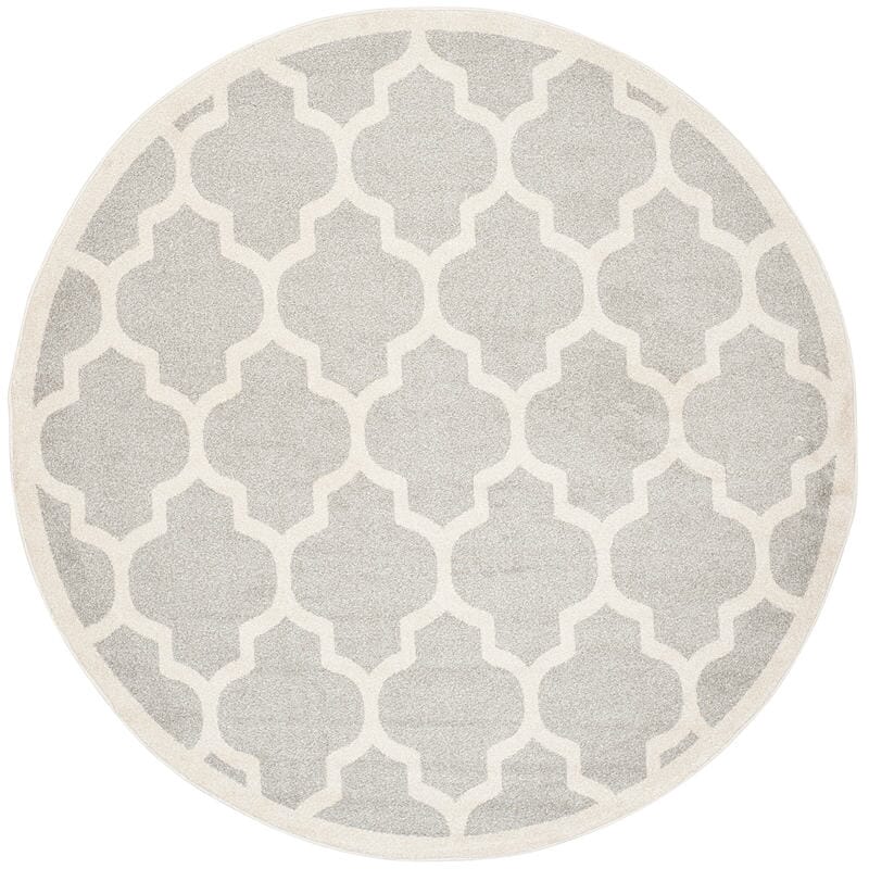 Safavieh Amherst Amt420B Light Grey / Beige Geometric Area Rug