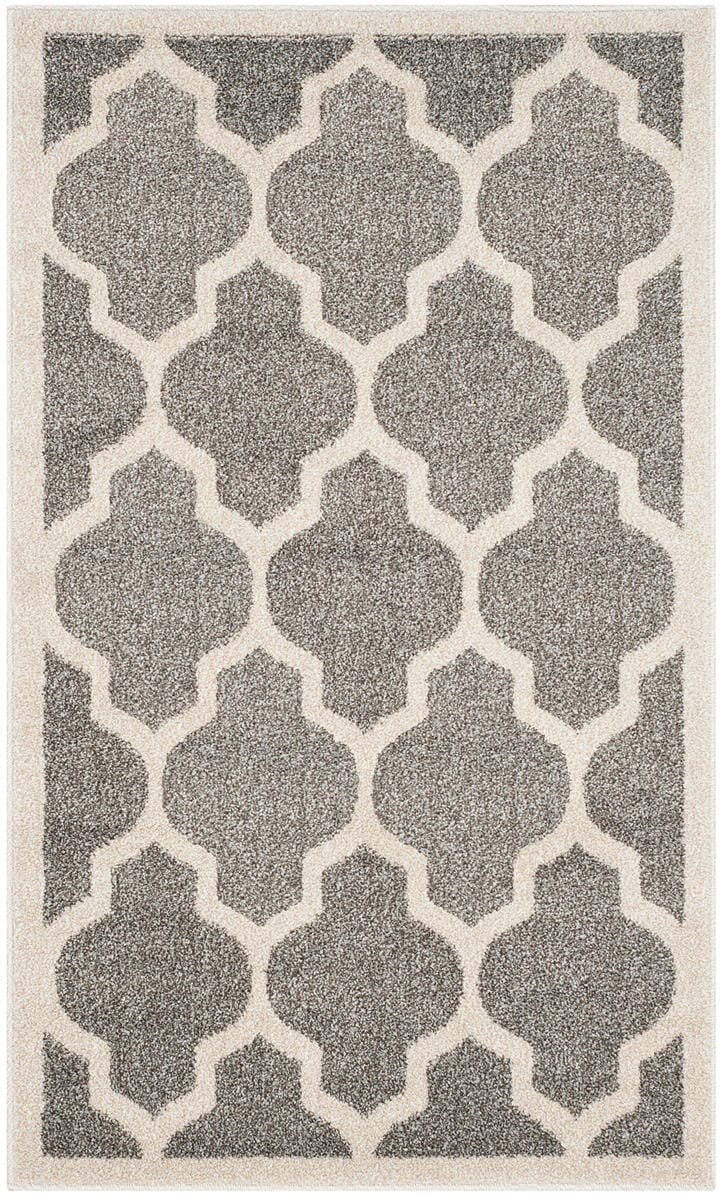 Safavieh Amherst Amt420R Dark Grey / Beige Geometric Area Rug