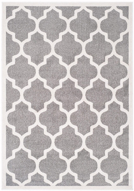 Safavieh Amherst Amt420R Dark Grey / Beige Geometric Area Rug