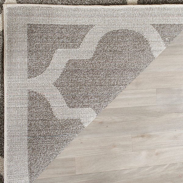 Safavieh Amherst Amt420R Dark Grey / Beige Geometric Area Rug