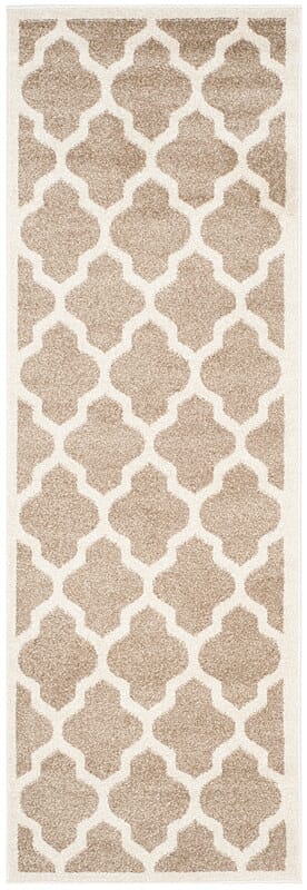 Safavieh Amherst Amt420S Wheat / Beige Geometric Area Rug