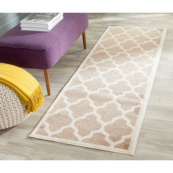 Safavieh Amherst Amt420S Wheat / Beige Geometric Area Rug