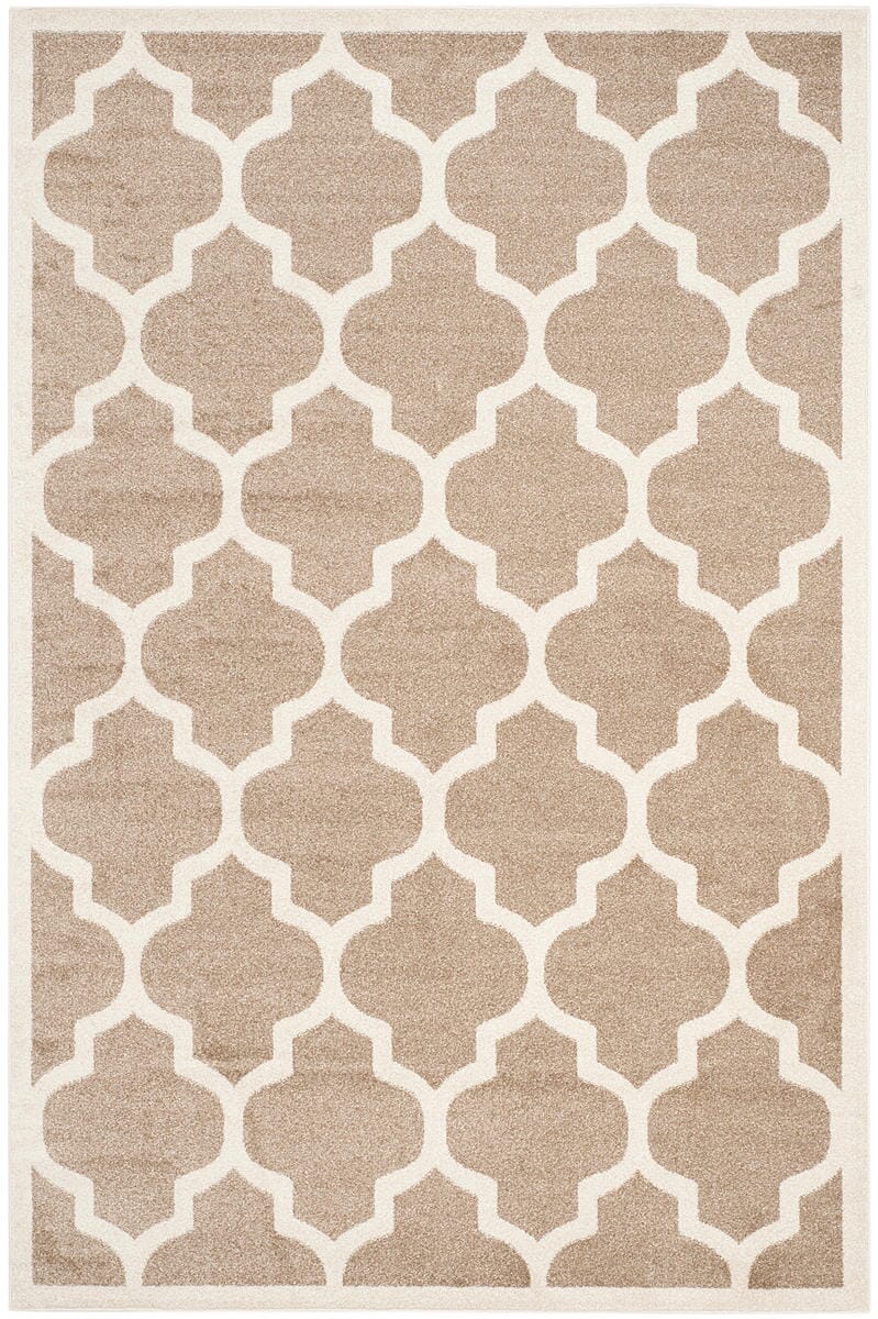 Safavieh Amherst Amt420S Wheat / Beige Geometric Area Rug