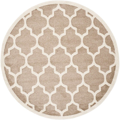 Safavieh Amherst Amt420S Wheat / Beige Geometric Area Rug