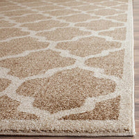 Safavieh Amherst Amt420S Wheat / Beige Geometric Area Rug