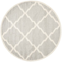 Safavieh Amherst Amt421B Light Grey / Beige Geometric Area Rug