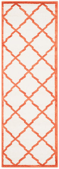 Safavieh Amherst Amt421F Beige / Orange Geometric Area Rug