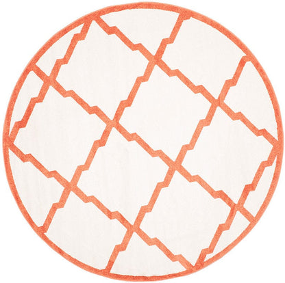 Safavieh Amherst Amt421F Beige / Orange Geometric Area Rug