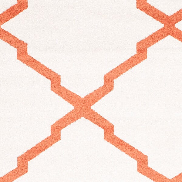 Safavieh Amherst Amt421F Beige / Orange Geometric Area Rug