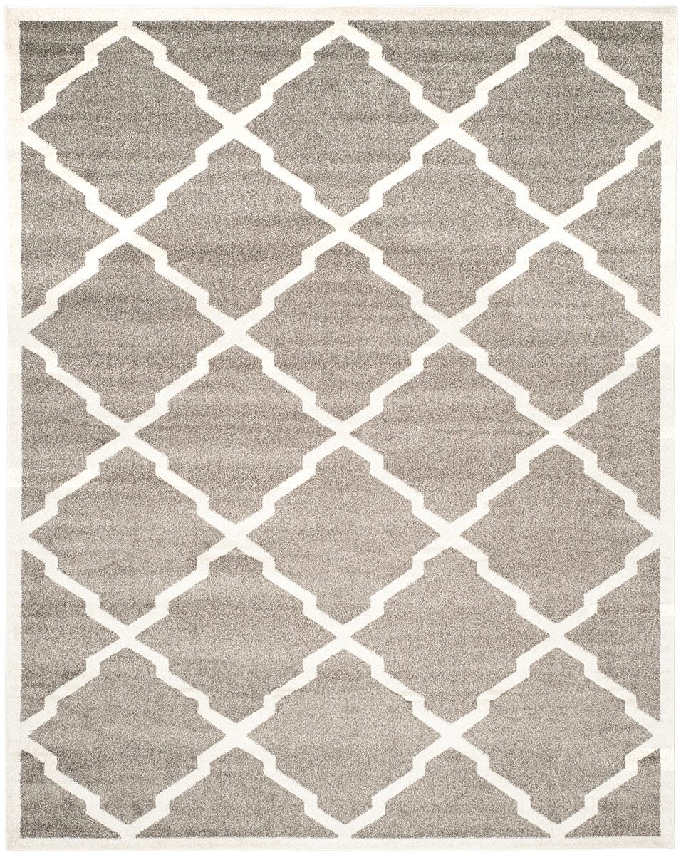 Safavieh Amherst Amt421R Dark Grey / Beige Geometric Area Rug