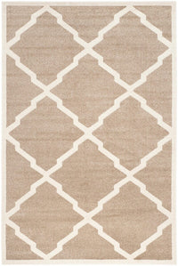 Safavieh Amherst Amt421S Wheat / Beige Geometric Area Rug