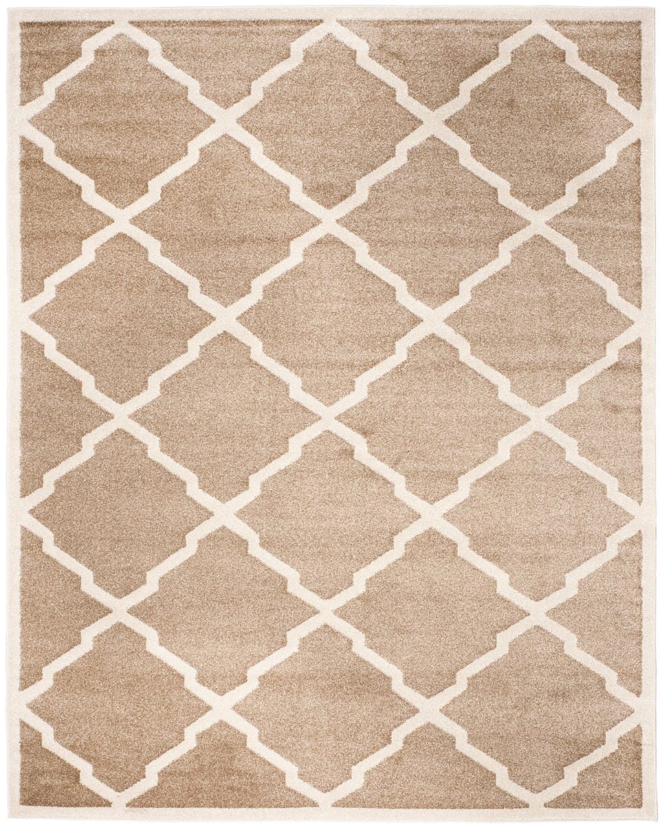 Safavieh Amherst Amt421S Wheat / Beige Geometric Area Rug