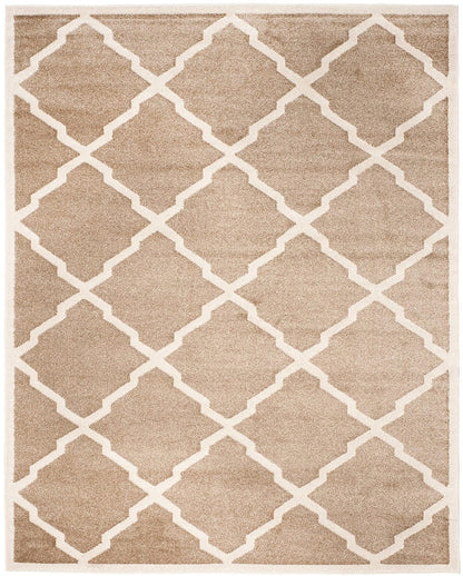 Safavieh Amherst Amt421S Wheat / Beige Geometric Area Rug