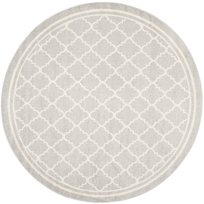 Safavieh Amherst Amt422B Light Grey / Beige Geometric Area Rug