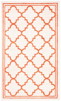 Safavieh Amherst Amt422F Beige / Orange Geometric Area Rug