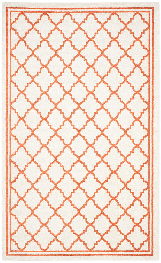 Safavieh Amherst Amt422F Beige / Orange Geometric Area Rug