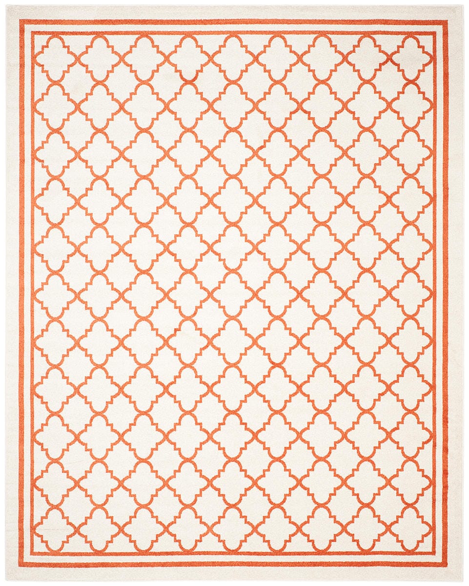 Safavieh Amherst Amt422F Beige / Orange Geometric Area Rug