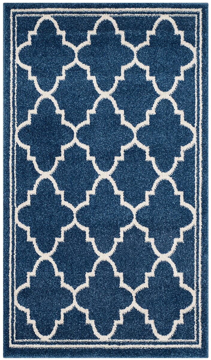 Safavieh Amherst Amt422P Navy / Beige Geometric Area Rug