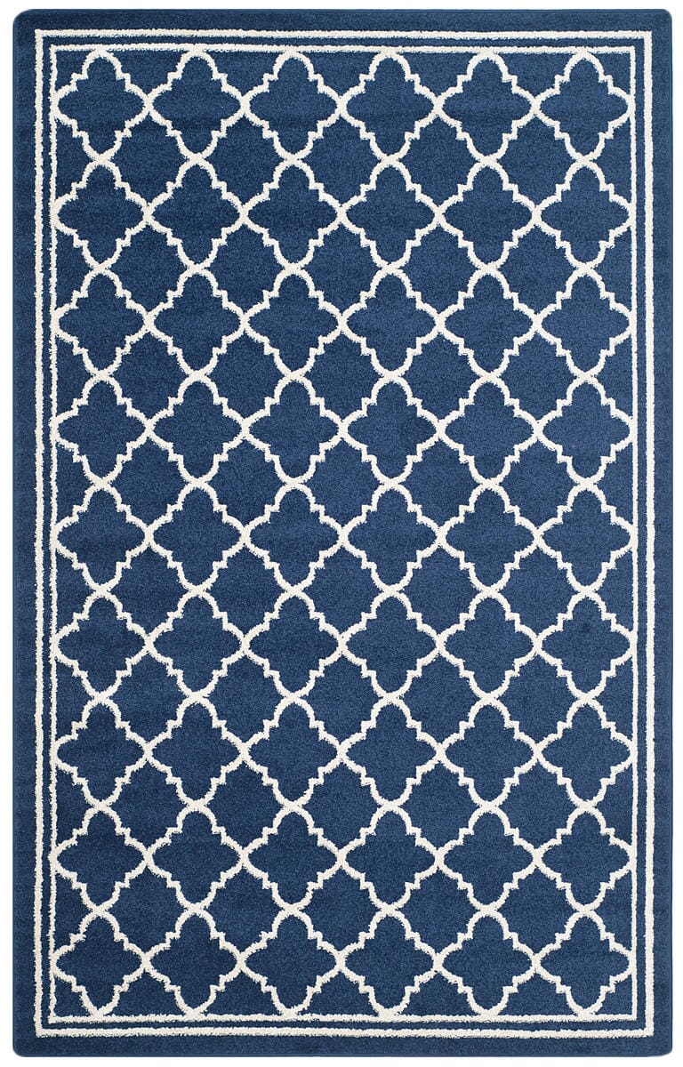 Safavieh Amherst Amt422P Navy / Beige Geometric Area Rug