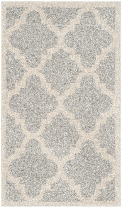 Safavieh Amherst Amt423B Light Grey / Beige Geometric Area Rug