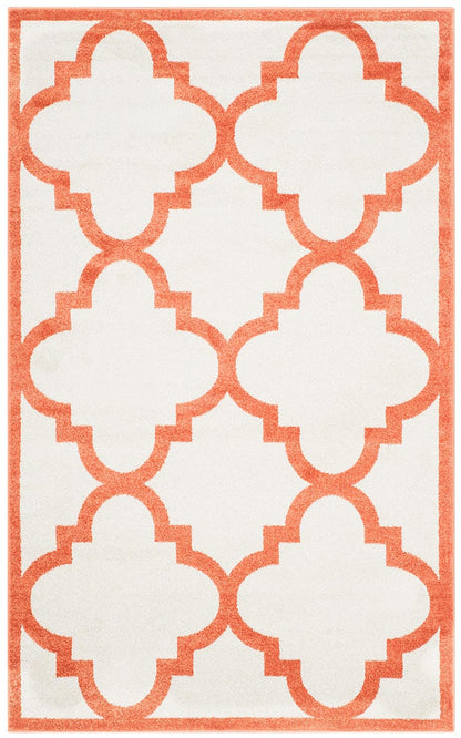 Safavieh Amherst Amt423F Beige / Orange Geometric Area Rug